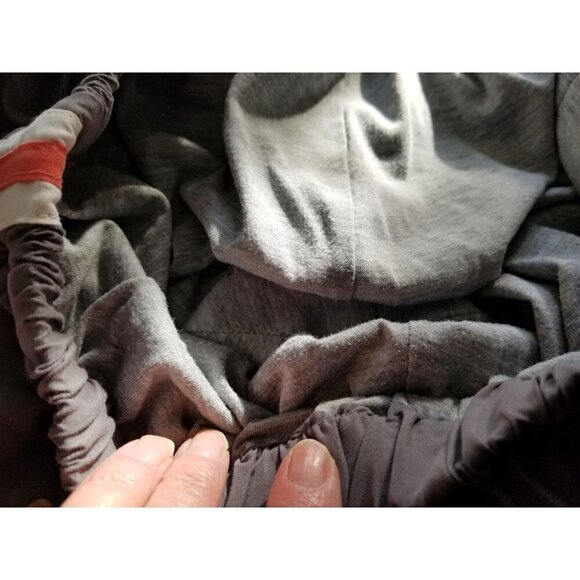 AFI Vintage 1990's Gray Wind Ski Snow Pants Zip Up Lower Legs Womens Size 1X - Picture 8 of 12